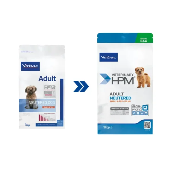 Virbac HPM Adult Small and Toy Neutered Dental száraz kutyaeledel